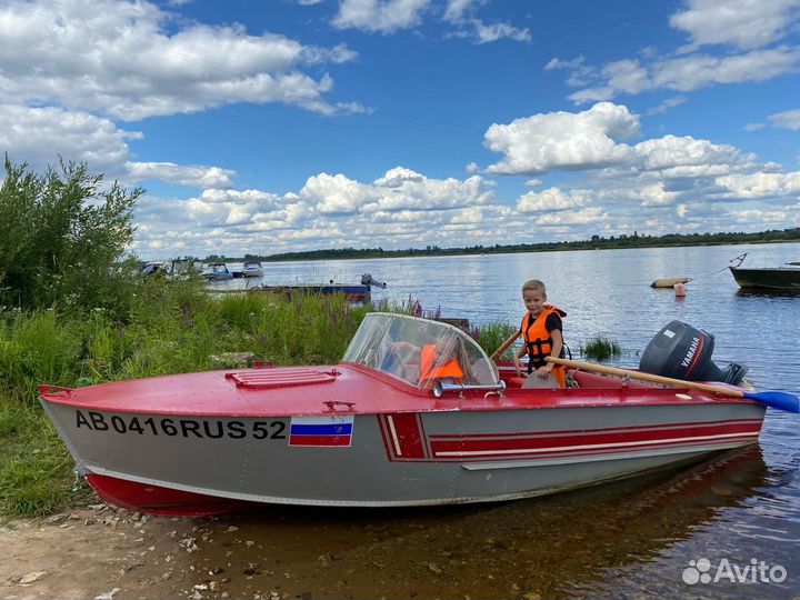 Катер прогресс 2 М + ямаха 40