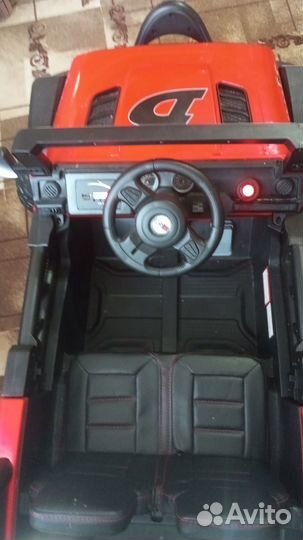 Детский электромобиль двухместный бу