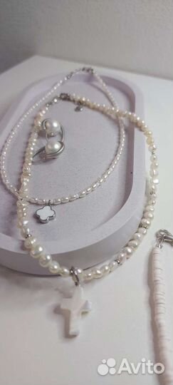 Чокер, ожерелье, колье ручной работы