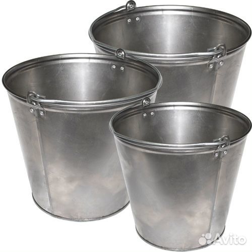 Ведро оцинкованное 5 л. (ГОСТ 20558-82)