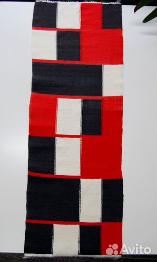 Дорожка-скатерть на стол ручного ткачества