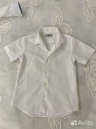 Рубашка для школы на мальчика 8 лет