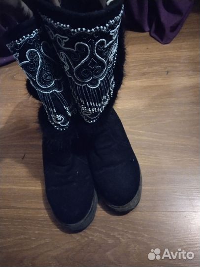 Унты женские 39 -40 размер,б/у
