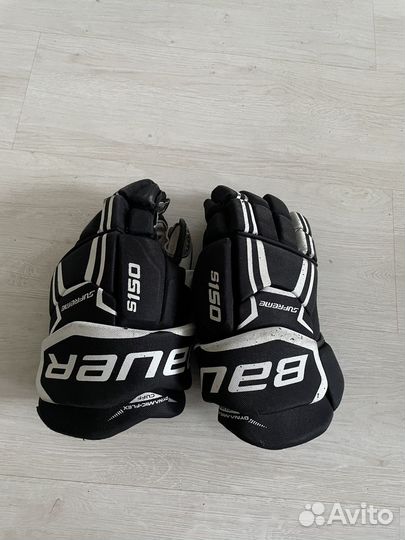 Краги хоккейные bauer