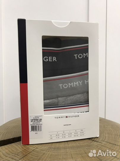Трусы мужские Tommy Hilfiger 3 шт L оригинал