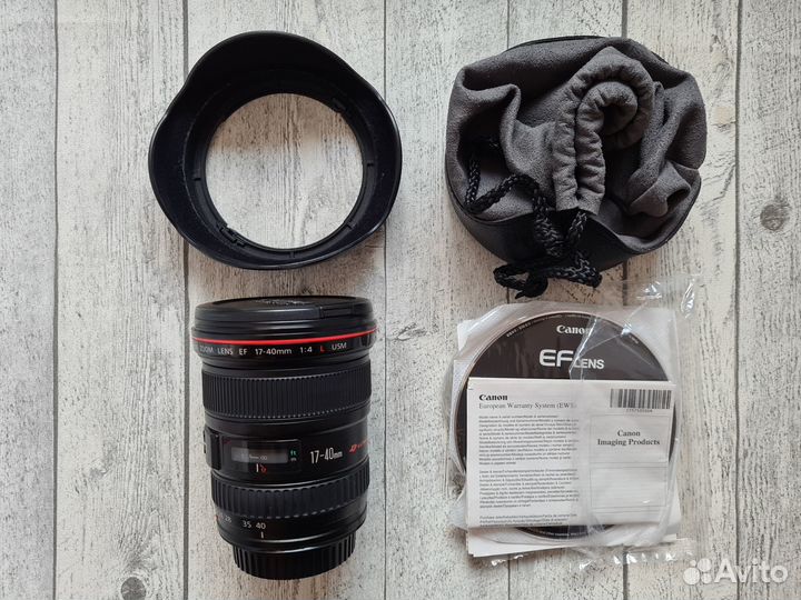 Canon EF 17-40mm f/4L USM