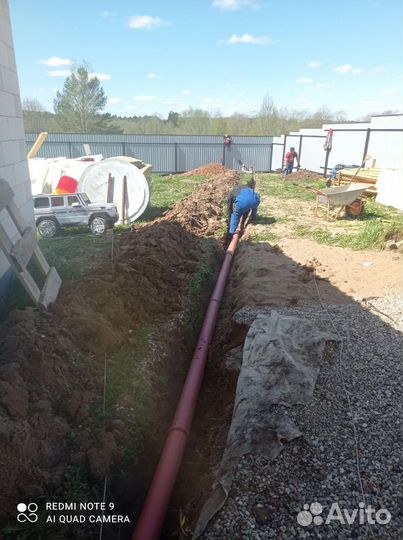 Колодцы чистка траншеи