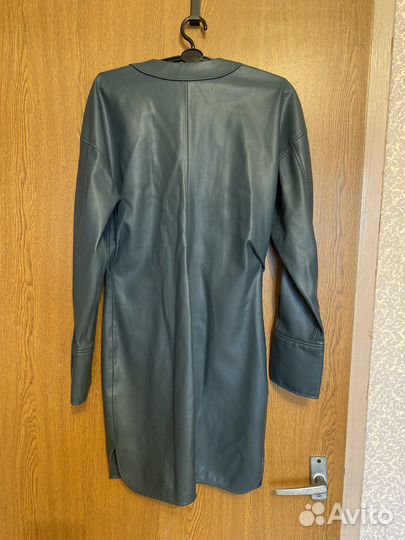 Платье из эко кожи lime