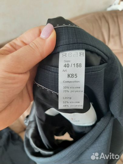 Классический костюм для мальчика 158