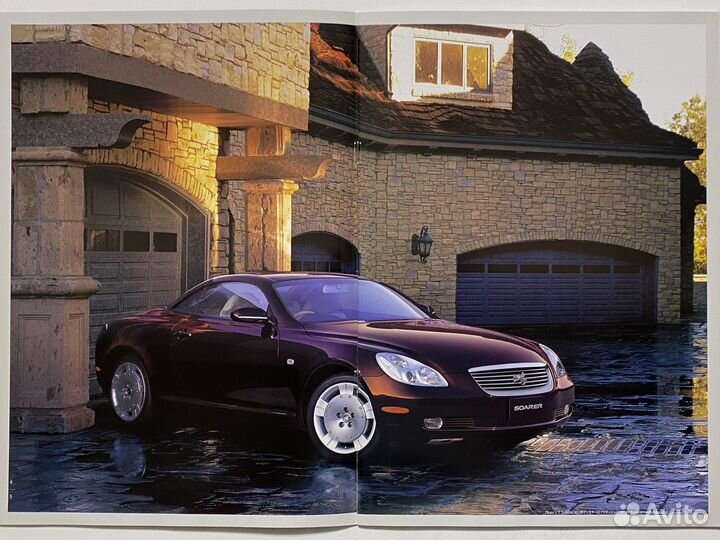 Дилерский каталог Toyota Soarer 2002 Япония