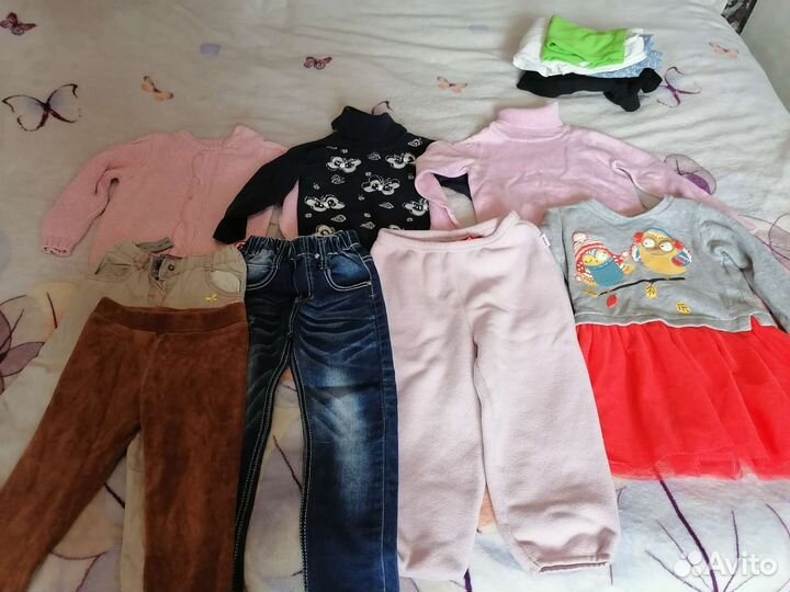 Пакет вещей для девочки 92