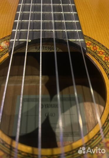 Классическая гитара Yamaha c40