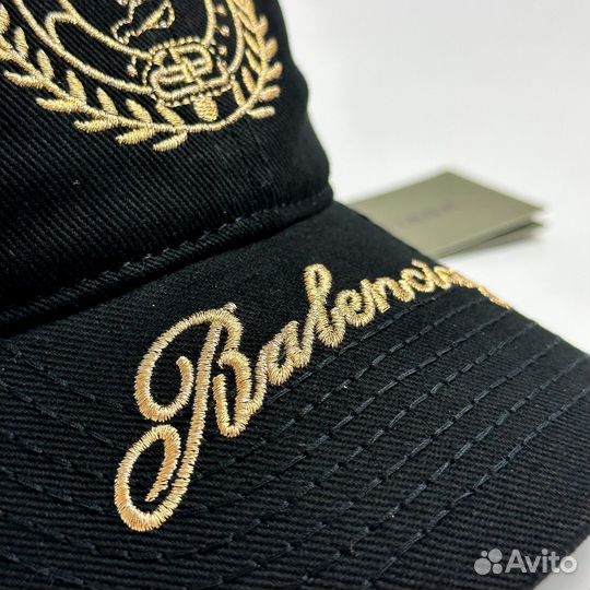 Кепка Balenciaga с купидоном (Чёрный)