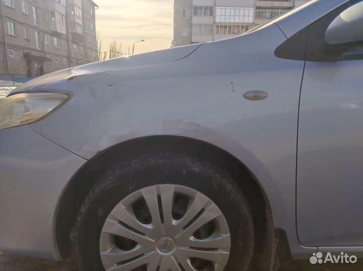 Крыло переднее левое на Тойота Королла 150