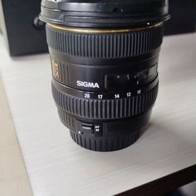 Объектив sigma для canon широкоугольный