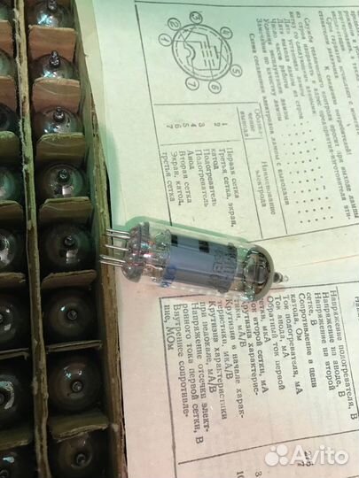Лампы вг-129, 6н6п, сцв-51, 6п31с, панели