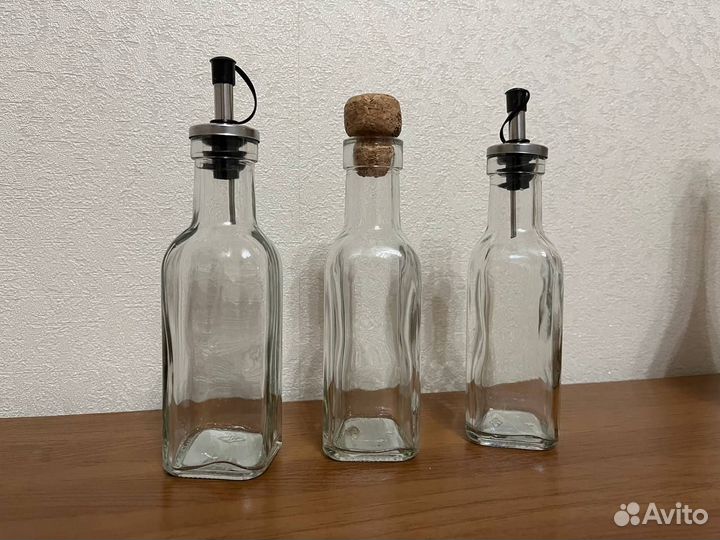 Набор бутылок для масло и уксуса