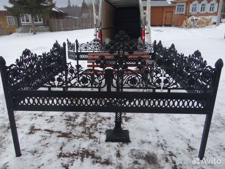 Художественное литье оградка