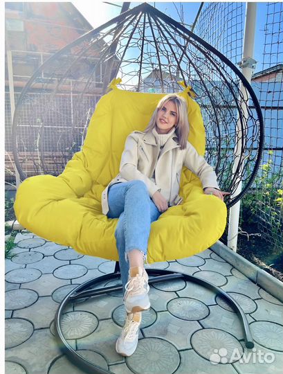 Подвесное кресло кокон для двоих