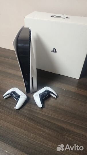 Ps5, рст чёрная, 50 плюс игр по подписке ea play