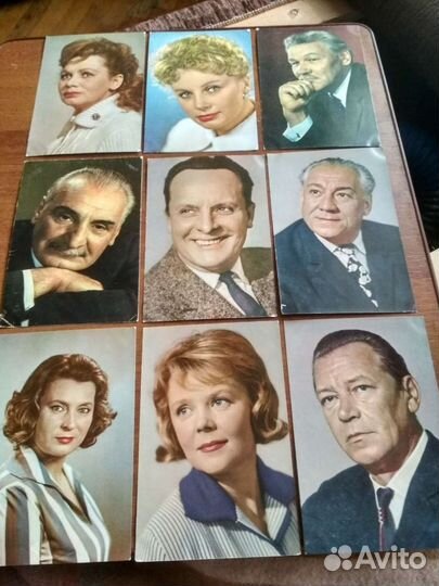 Открытки советских актеров