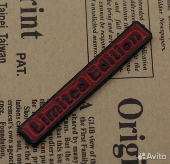 Наклейка limited edition