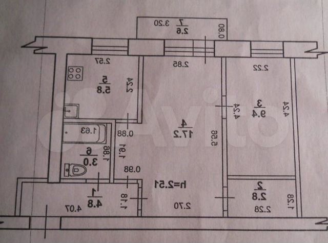 Планировка 2 комнатной квартиры хрущевка фото 27