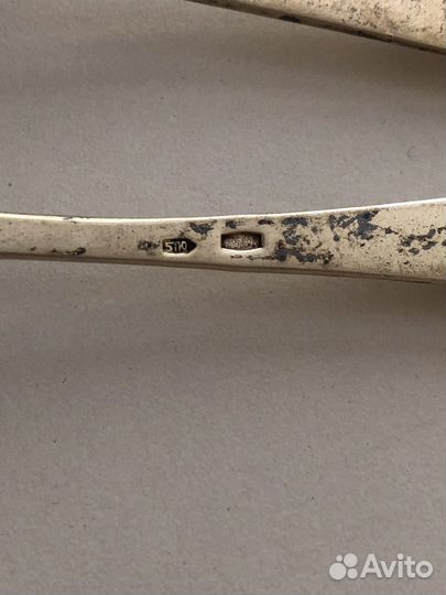 Серебряные чайные ложки