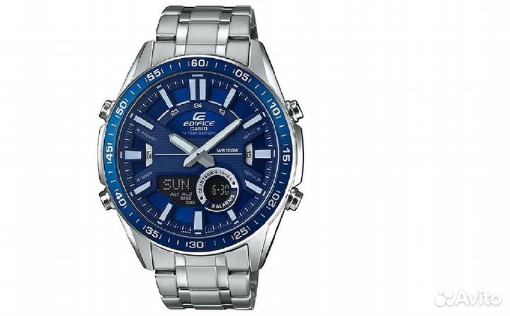 Casio EFV-C100D комбинированные стальные часы