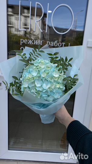 Букет из гортензий
