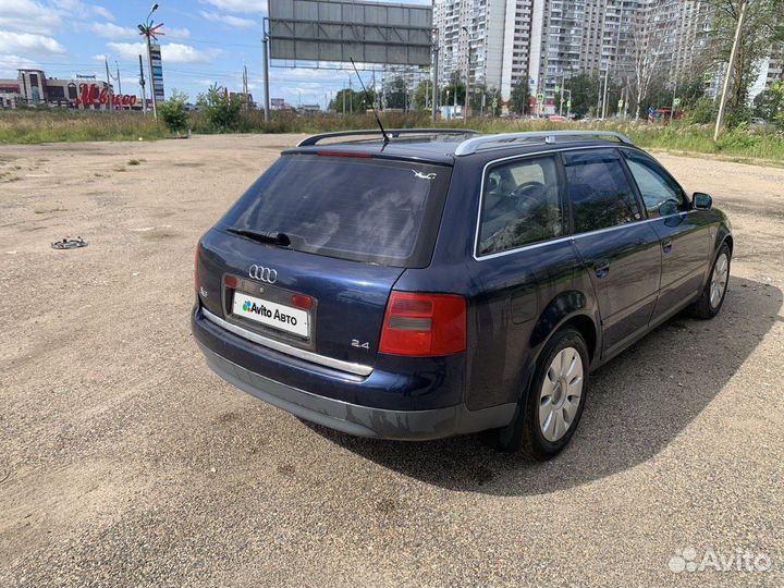 Audi A6 2.4 AT, 1998, 290 000 км