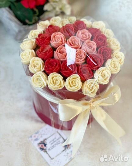 Шоколадные розы