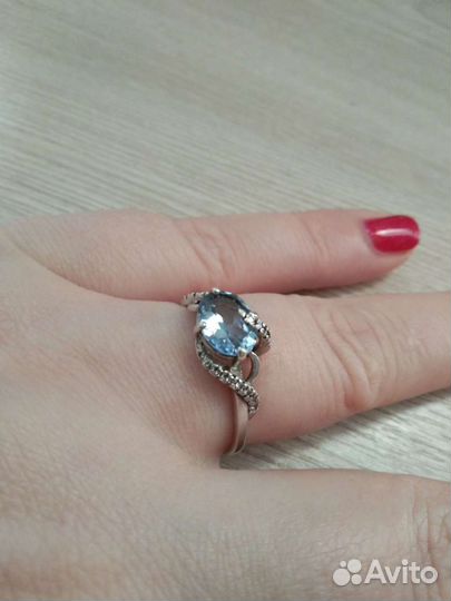 Кольцо серебро 925