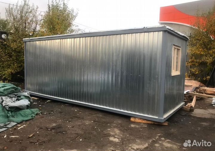 Бытовка металлическая зимняя