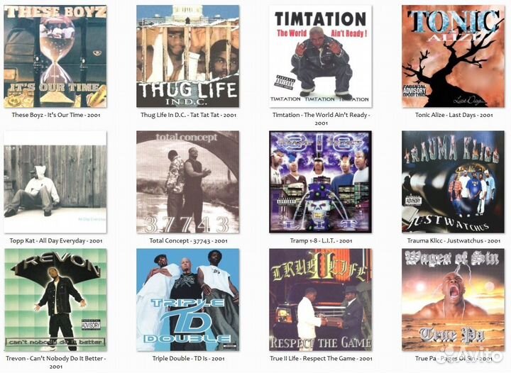 Old School Hip-Hop 2001-2002 (Mp3)
