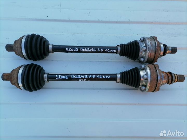 Привод передний левый Skoda Octavia А5 BSE