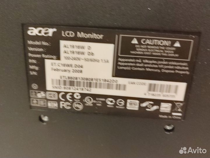 Монитор Acer