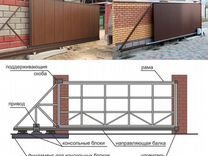 Откатные ворота, распашные ворота, калитки в спб