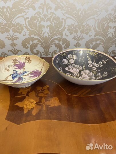 Блюдо, сухарница, тарелка, фруктовница