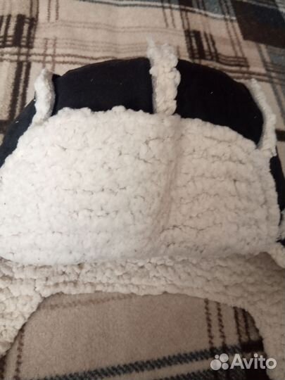 Шапка ушанка детская новая