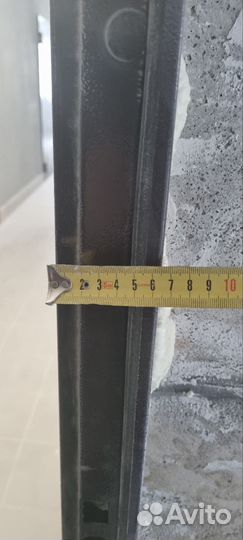 Дверь входная от застройщика