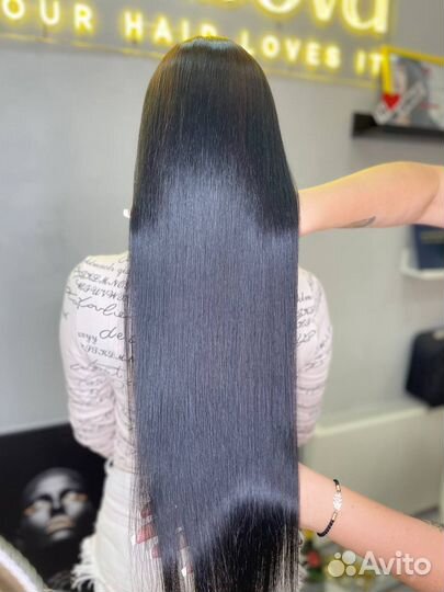 Кератиновое выпрямление ботокс волос