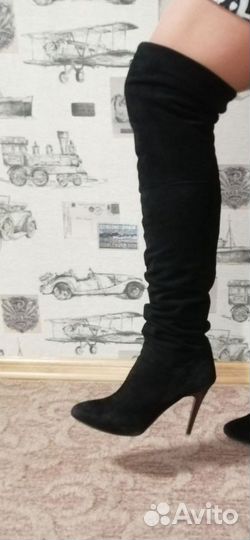 Сапоги женские ботфорты зимние 39