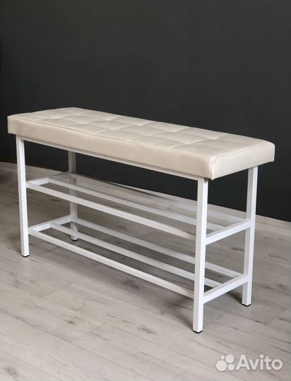 Обувница в стиле Лофт Экокожа