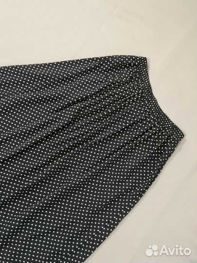 Длинная юбка в горошек вискоза Англия