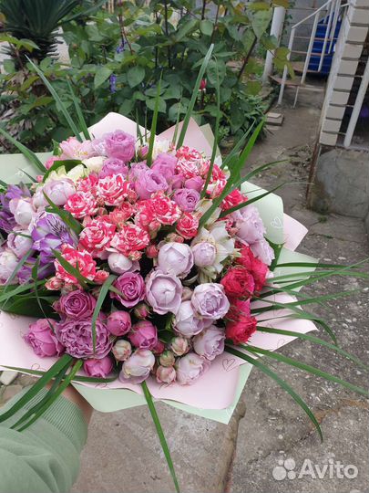 Живые цветы букеты