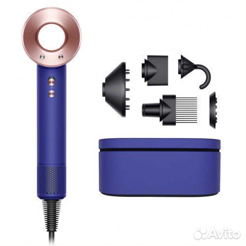 Фен Dyson Supersonic HD07 Фиолетовый Vinca Blue