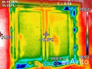 Обследование дома тепловизором
