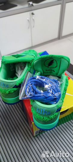 Nike sb dunk low Grateful Dead - Green Bear”