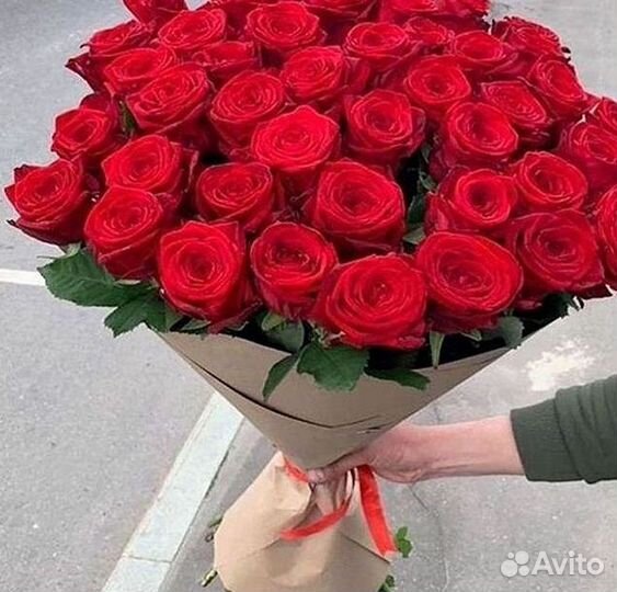 Высокие Розы Гиганты Доставка Круглосуточно